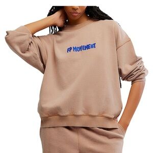 FP Movement by Free People Tan Sweatshirt